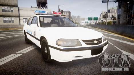 Chevrolet Impala Metropolitan Police [ELS] Traf para GTA 4