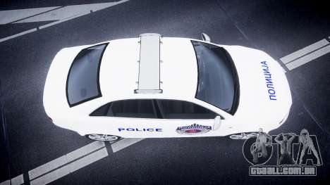 Audi RS4 Serbian Police [ELS] para GTA 4