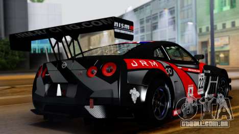 Nissan GT-R (R35) GT3 2012 PJ3 para GTA San Andreas