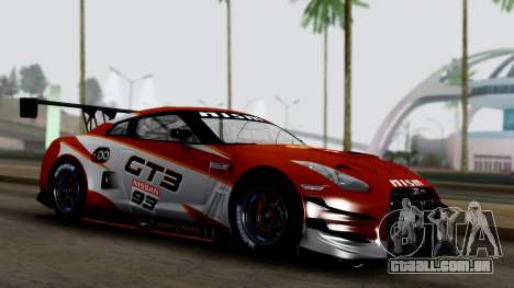 Nissan GT-R (R35) GT3 2012 PJ3 para GTA San Andreas