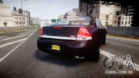 Chevrolet Impala Unmarked Police [ELS] ntw para GTA 4