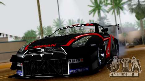 Nissan GT-R (R35) GT3 2012 PJ3 para GTA San Andreas