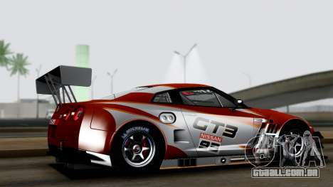 Nissan GT-R (R35) GT3 2012 PJ3 para GTA San Andreas