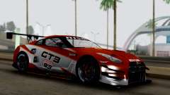 Nissan GT-R (R35) GT3 2012 PJ3 para GTA San Andreas