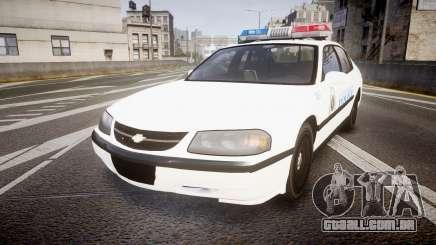 Chevrolet Impala Metropolitan Police [ELS] Pat para GTA 4