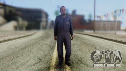 Uborshik Skin from GTA 5 para GTA San Andreas