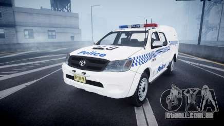 Toyota Hilux NSWPF [ELS] scoop para GTA 4