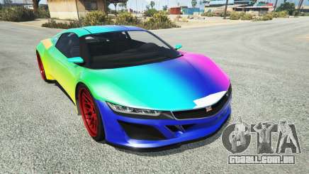 Dinka Jester (Racecar) Rainbow para GTA 5