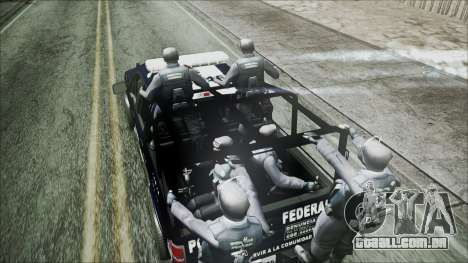 Ford Pickup Policia Federal para GTA San Andreas