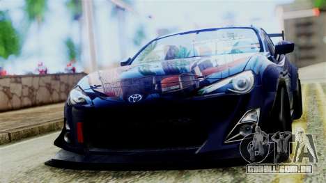 Toyota GT86 para GTA San Andreas