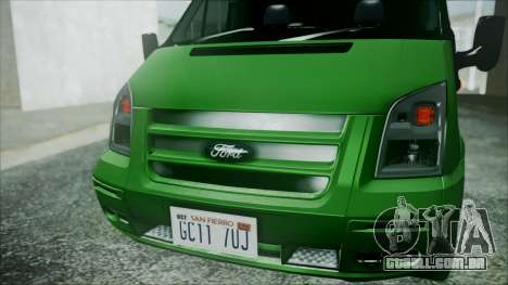 Ford Transit SSV 2011 para GTA San Andreas