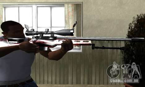 Redl Sniper Rifle para GTA San Andreas