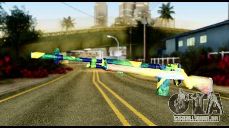 Brasileiro Rifle para GTA San Andreas