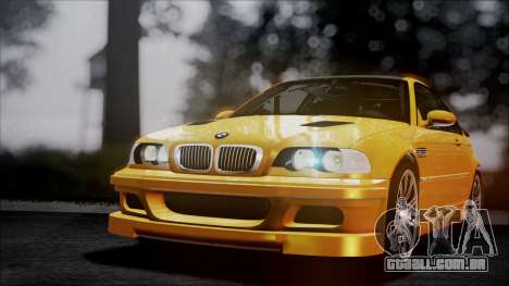 BMW M3 GTR Street Edition para GTA San Andreas