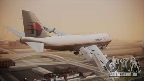 Boeing 747-200 Malaysia Airlines para GTA San Andreas