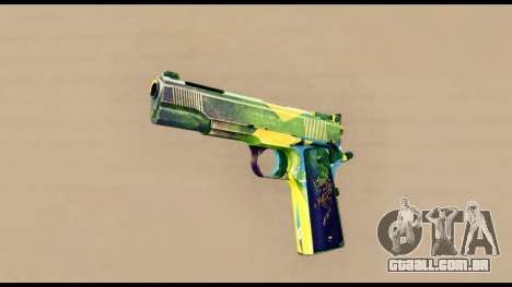 Brasileiro Pistol para GTA San Andreas
