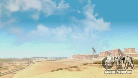 Skybox Real Stars and Clouds v2 para GTA San Andreas