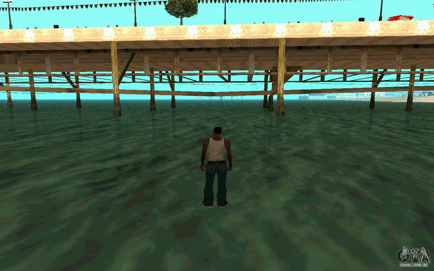 Andando sobre as águas para GTA San Andreas
