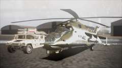 Mil Mi-24W Polish Land Forces para GTA San Andreas