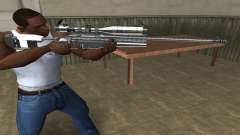 Full Silver Sniper Rifle para GTA San Andreas