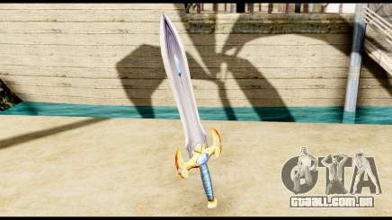 Espada do paladin para GTA San Andreas