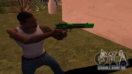 Deagle Green Style para GTA San Andreas