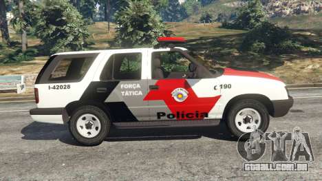 Chevrolet Blazer Sao Paulo State Police