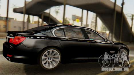 BMW 750Li 2012 para GTA San Andreas