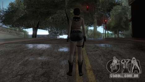 Resident Evil HD - Rebecca Chambers Cowgirl para GTA San Andreas