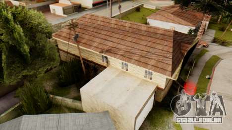 New House for CJ para GTA San Andreas