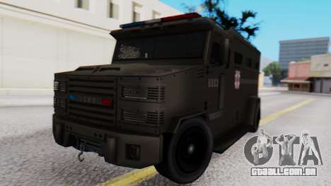 GTA 5 Enforcer Raccoon City Police Type 1 para GTA San Andreas