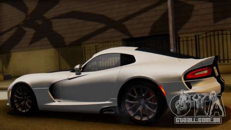 Dodge Viper SRT GTS 2013 IVF (HQ PJ) LQ Dirt para GTA San Andreas