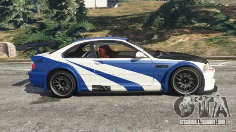 BMW M3 GTR E46 Most Wanted v1.2