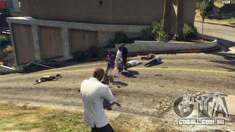 Guerras de gangues 0.2 para GTA 5