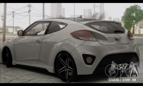 Hyundai Veloster 2012 para GTA San Andreas