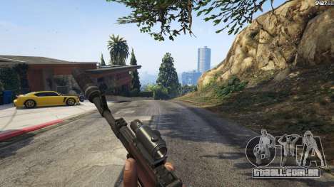 Battlefield 4 AK-12 para GTA 5