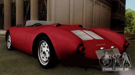 Porsche 550A Spyder 1956 para GTA San Andreas