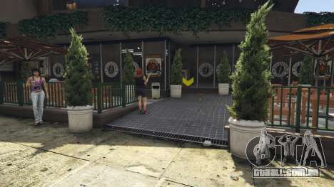 Lojas de café GTAV para GTA 5