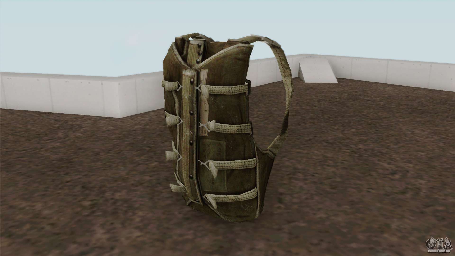 Pára-quedas militar para GTA San Andreas