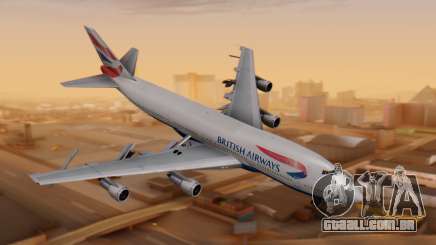 Boeing 747-200 British Airways para GTA San Andreas