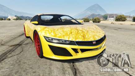 Dinka Jester (Racecar) Gold para GTA 5