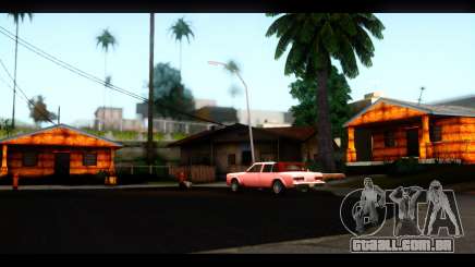 Novas texturas das casas ao redor grove Street para GTA San Andreas