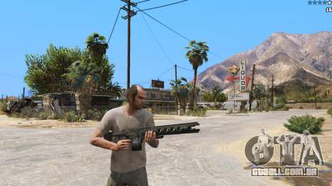 O railgun a partir de Battlefield 4 para GTA 5