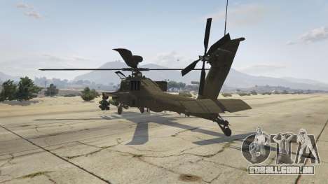 AH-64D Longbow Apache para GTA 5
