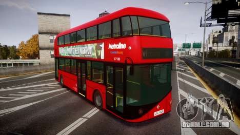 Wrightbus New Routemaster Metroline para GTA 4
