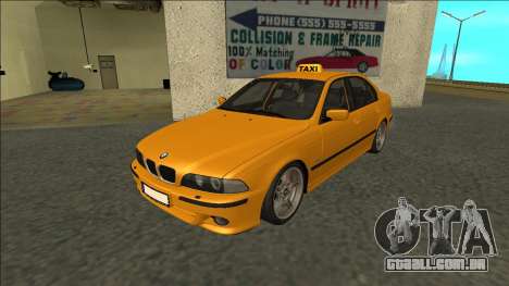 1999 BMW 530d E39 Taxi para GTA San Andreas