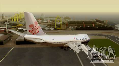 Boeing 747-200 China Airline para GTA San Andreas