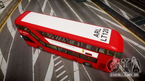 Wrightbus New Routemaster Arriva para GTA 4