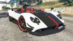 Pagani Zonda Cinque Roadster para GTA 5
