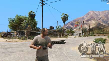 O railgun a partir de Battlefield 4 para GTA 5
